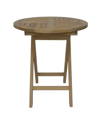 Product image 2 of the product “Round table 70cm dia. , 75cm Height.made of teak wood ”